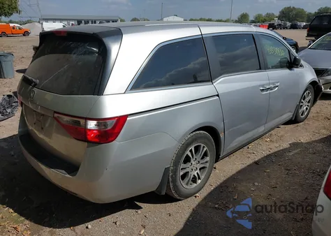 2011 Honda Odyssey Ex-L из США, поврежденный, VIN 5FNRL5H61BB041598